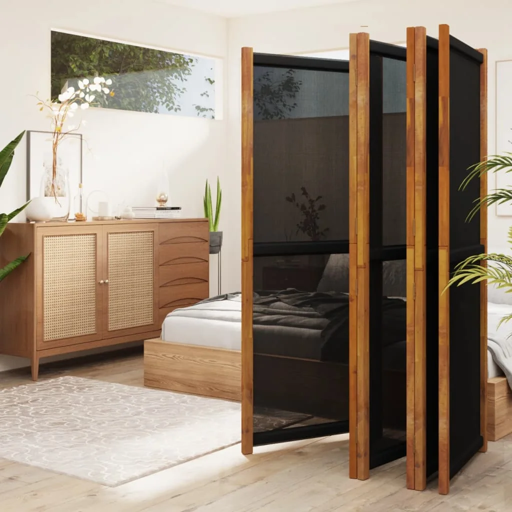 Andoer parcel,Room Divider Dividers Wall Divider Wall Divider Panels 6-panel Vidaxl And Indoor/ Screen Wood And Indoor/ Screen - 165.4"x70.9" - Wood And Indoor/ Screen - Barash - Curated Treasures Market