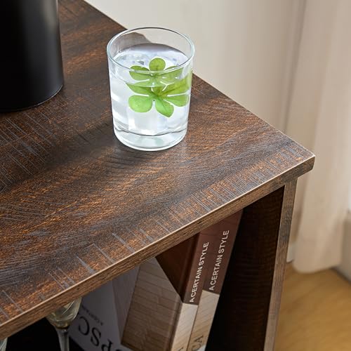 Dolonm Farmhouse Coffee Bar Cabinet Bar Cabinet with Wine Rack Barn Door Buffet Sideboard Cabinet with Drawer, Adjustable Storage Shelves, Living Room, Dining Room Gray Wash