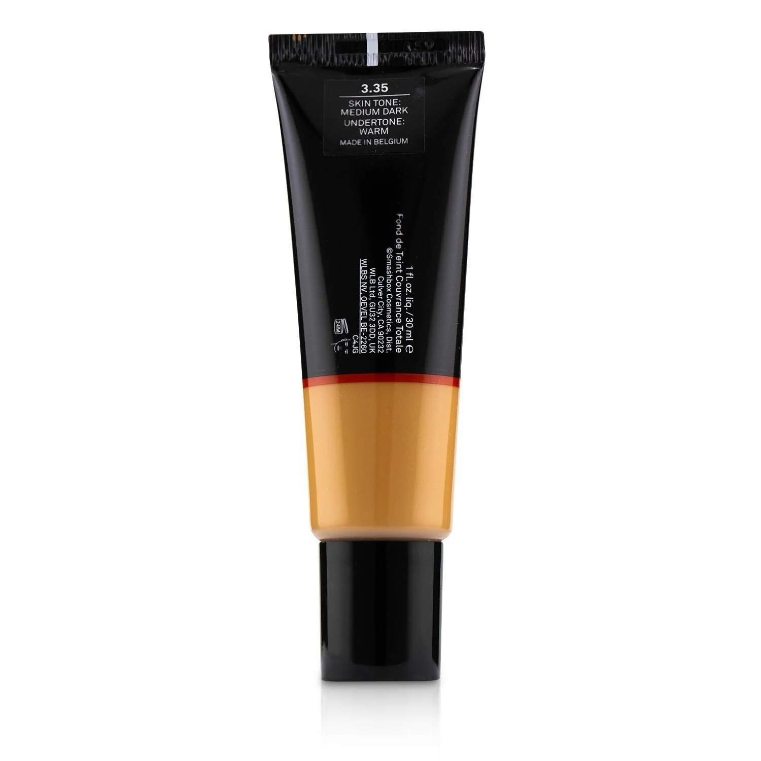 Smashbox Studio Skin Full Coverage 24 Hour Foundation - # 1 Fair With Cool Peach Undertone  30ml/1oz
