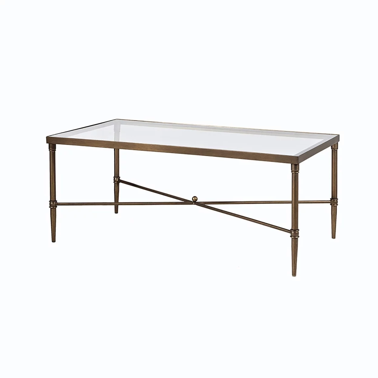 Porter Rectangle Coffee Table Bronze See below