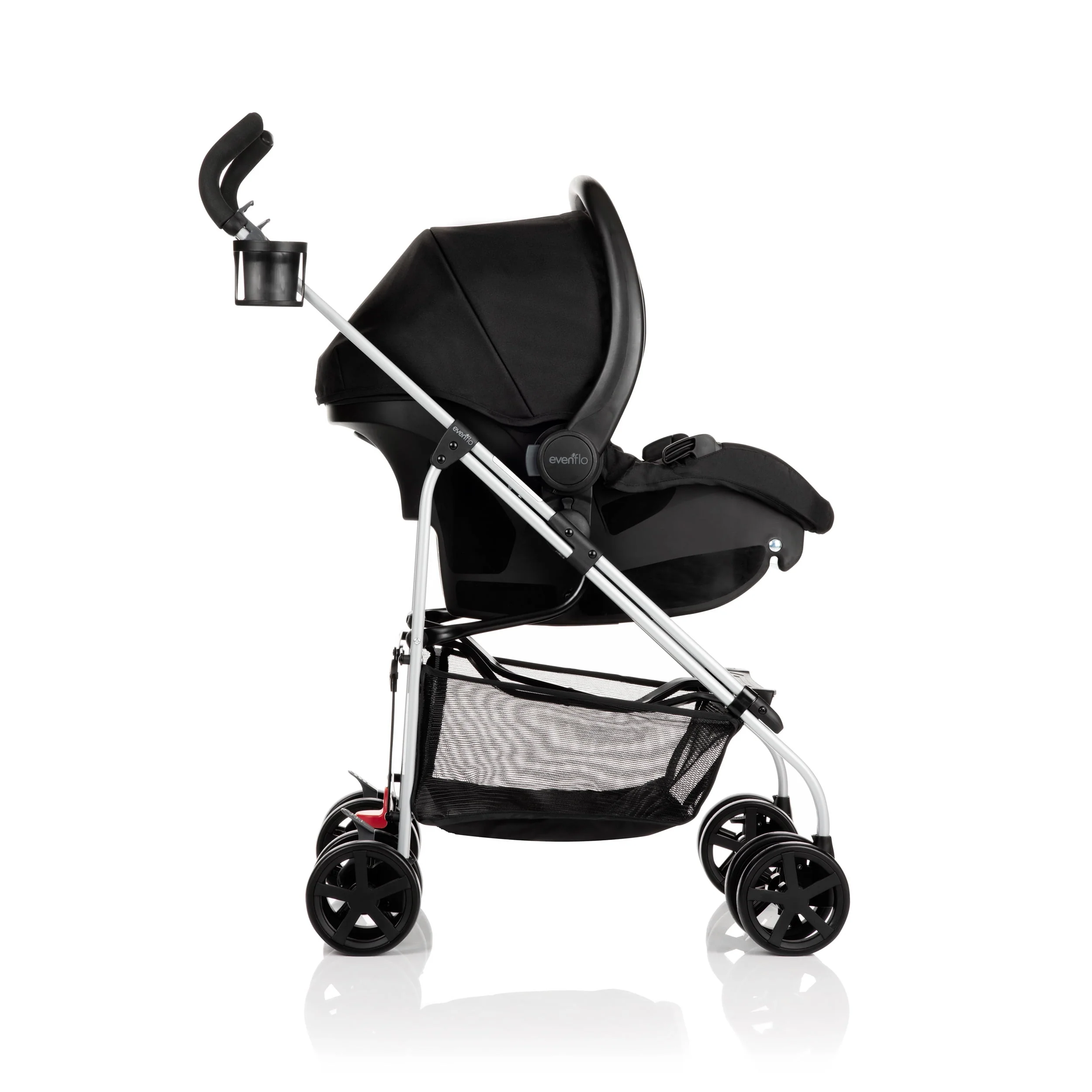 Evenflo Reversi Lightweight Reversible Stroller (Altair Black), Unisex