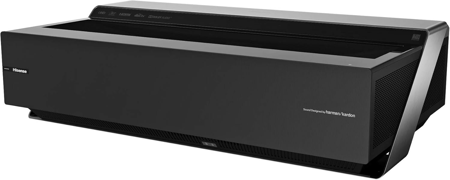 Hisense 120L10E 120-Inch 4K UHD Smart Laser Projector TV with Screen and 2.1 Audio System (2019)