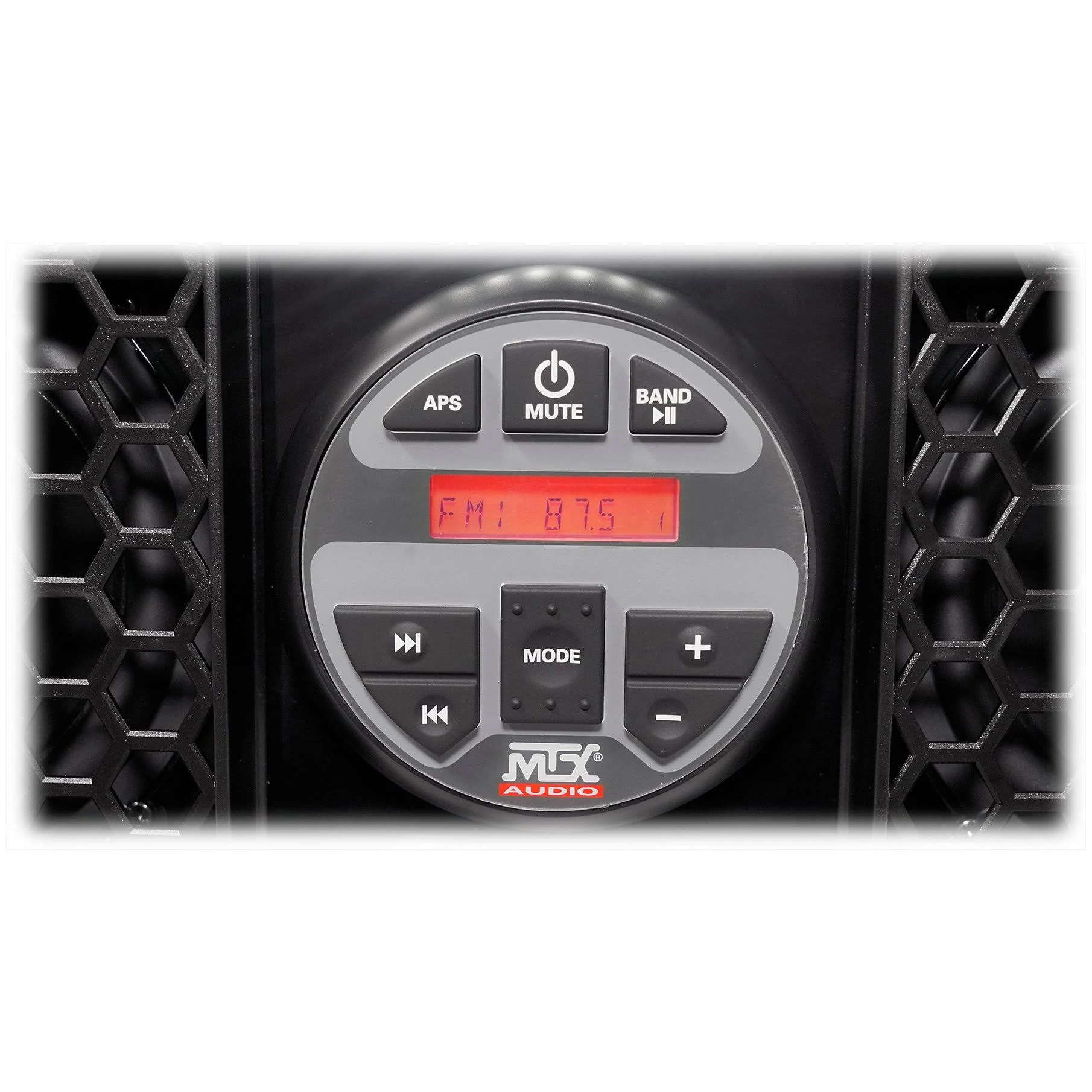 MTX Polaris Ranger Four-Speaker Marine Bluetooth Soundbar System for Pro-Fit Cages MUDSYS31