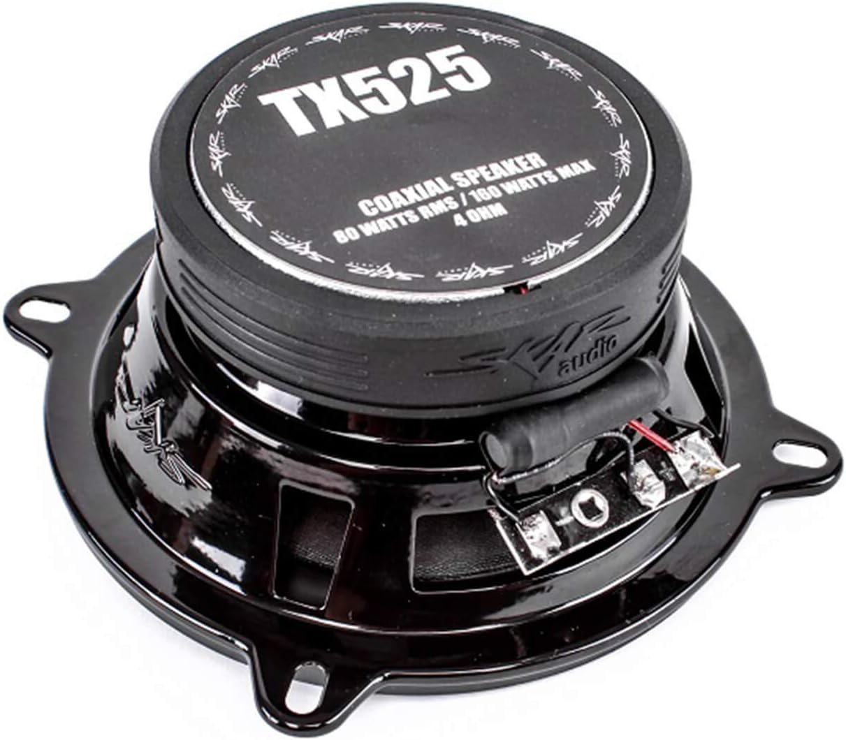 Skar Audio TX525 5.25" 160 Watt 2-Way Elite Coaxial Car Speakers, Pair