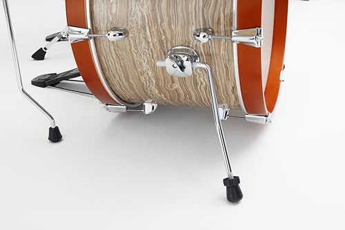 Tama Club-JAM LJK48S 4-piece Shell Pack with Snare Drum - Cream Marble Wrap