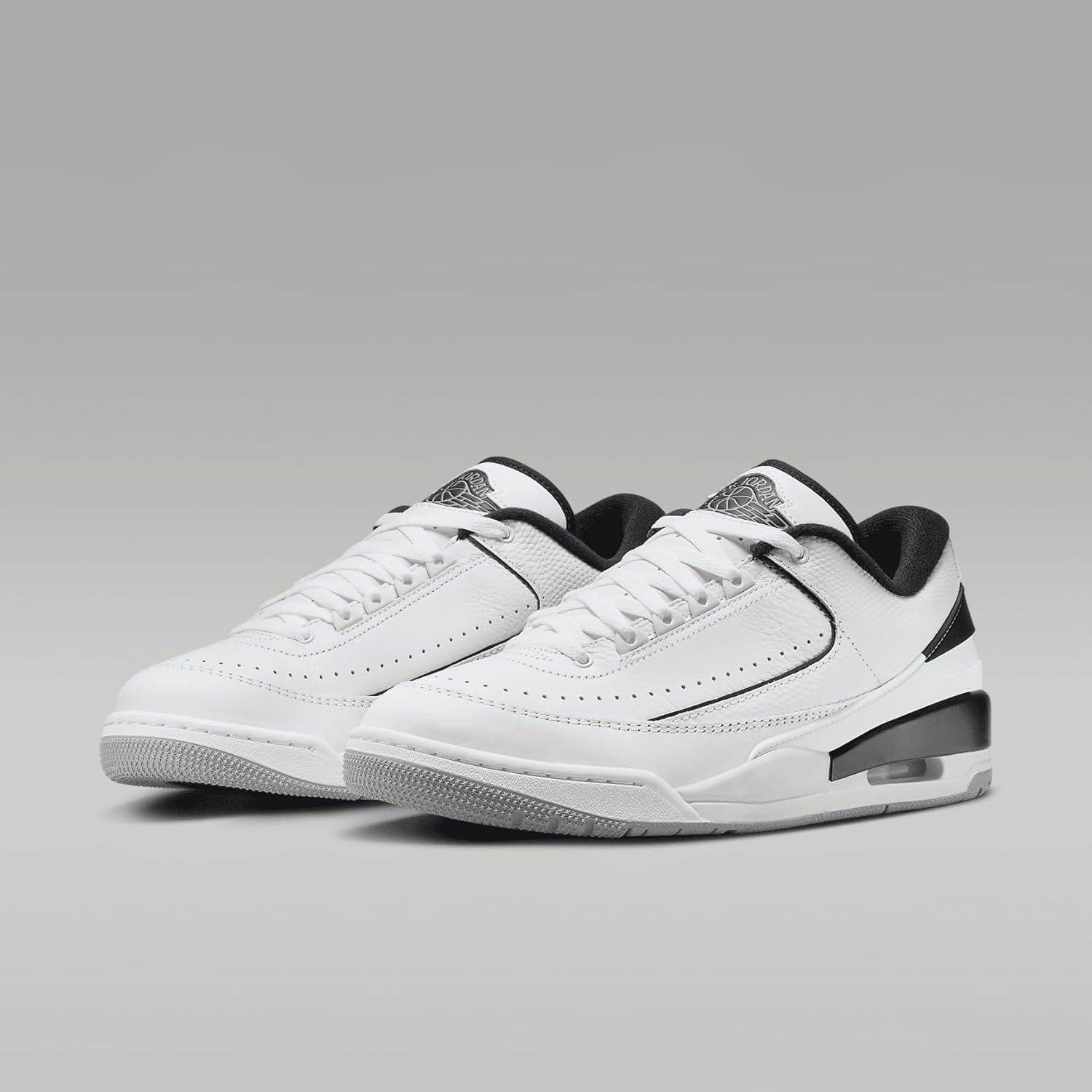 Jordan 2/3 Men's Shoes (FD0383-100, White/Sail/Cement Grey/Black) Size 12