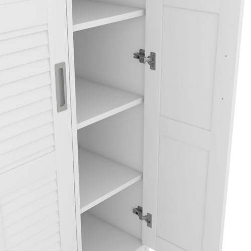 Modern 3-Door Mirror Wardrobe Closet with 2 Drawers & Top Cabinets, Freestanding Armoire w/Hanging Rail & 4 Shelves, Clothes Storage Organizer for Bedroom, Home, 81.1, Gray