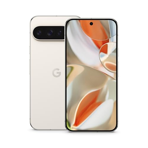 Google Pixel 9 Pro - Unlocked Android Smartphone with Gemini, Triple Rear Camera System, 24-Hour Battery, and 6.3" Super Actua Display - Obsidian - 128 GB