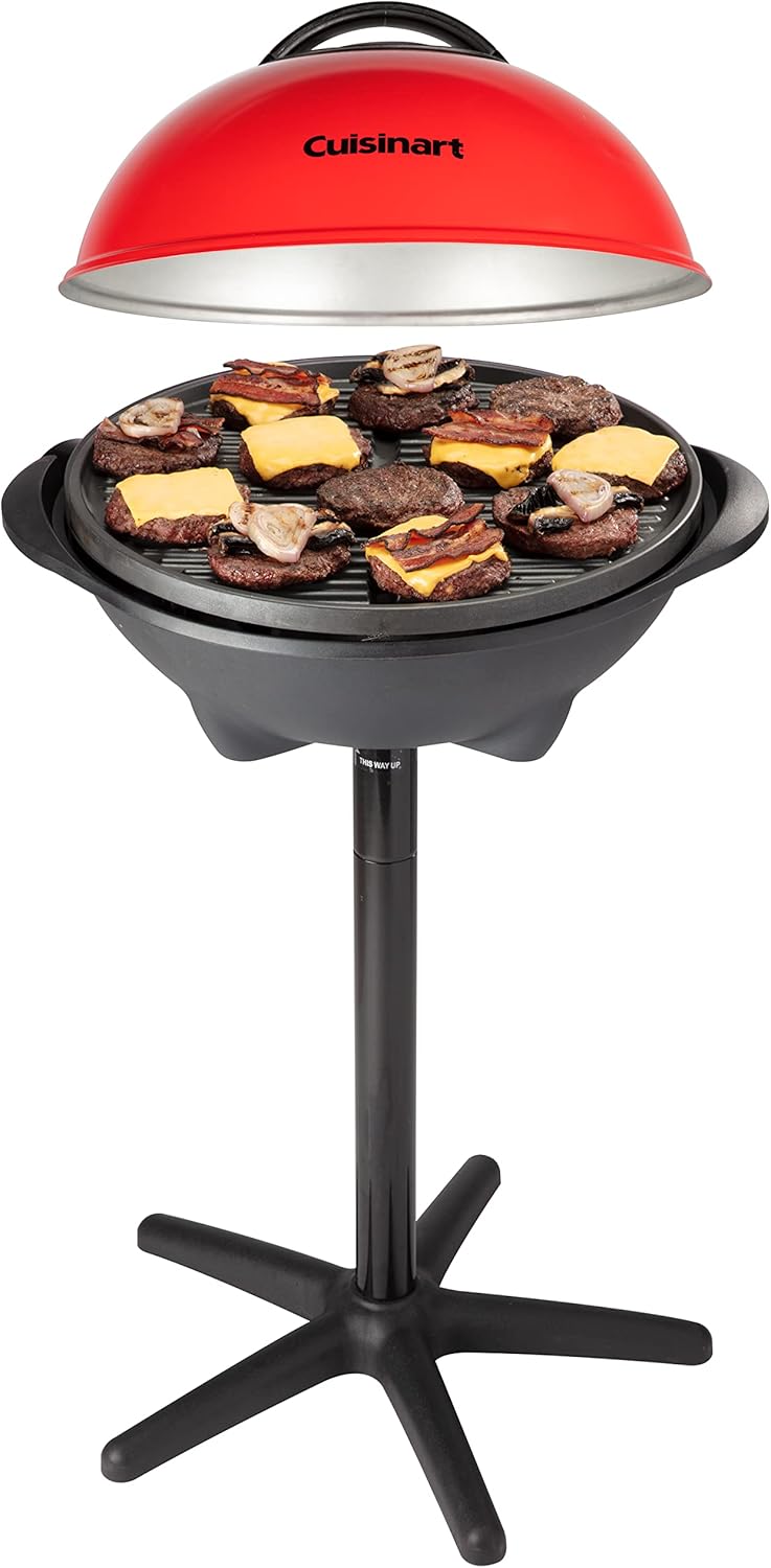 Cuisinart CEG-115 2-in-1 Outdoor Electric Grill, 240 sq. inch Cooking Space