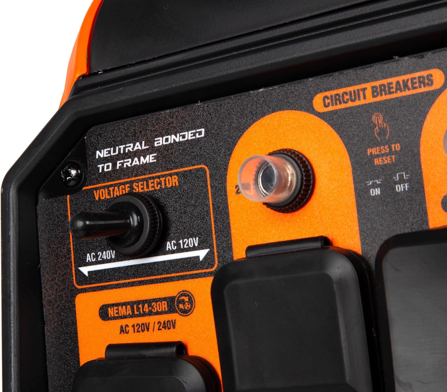 WEN 5000-Watt Dual Fuel 120V/240V RV and EV-Ready Electric Start Portable Inverter Generator with Electric Vehicle Charging Ports (DF500iX)