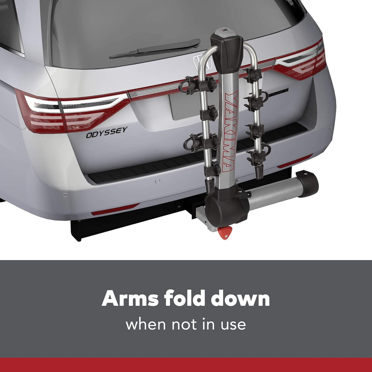 Yakima - SwingDaddy, Swing Hitch Bike Rack, 4 Bike Capacity