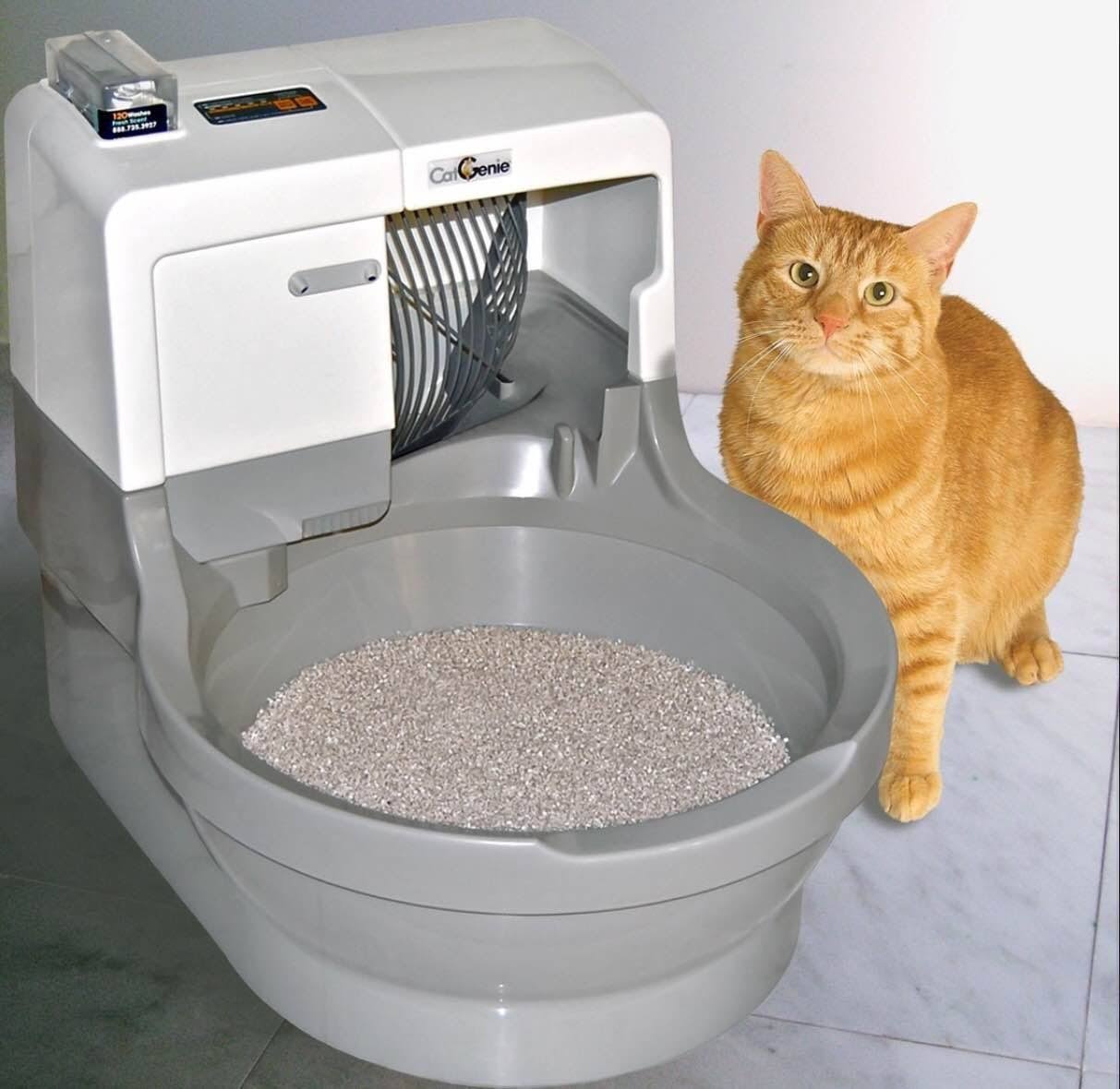 CatGenie Self Washing Flushing Cat Box