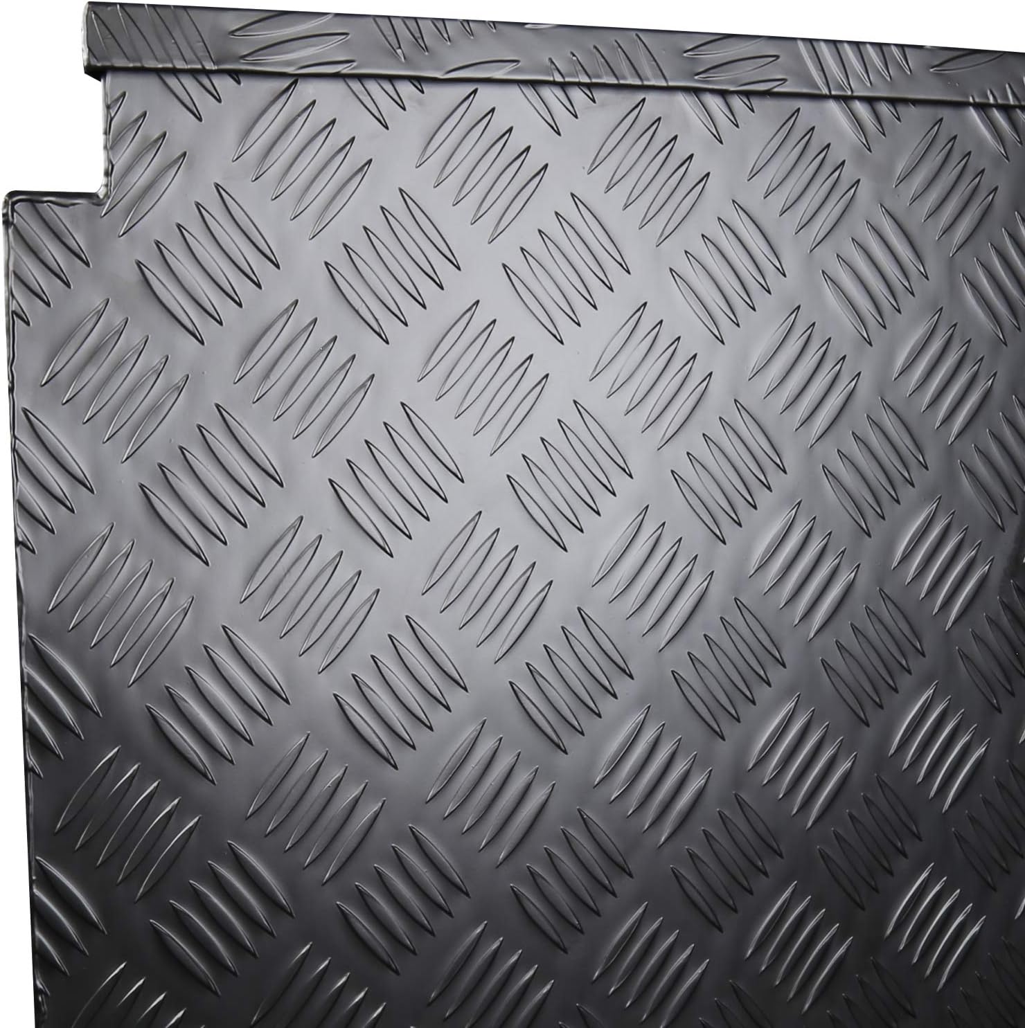 Carpartsinnovate For 29 Truck Pickup Black Aluminum Underbody Tongue Tool Box Trailer Storage+Lock