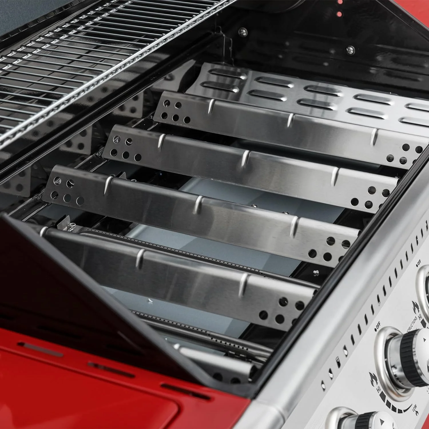 Royal Gourmet GA6402R 6-Burner BBQ Gas Grill with Sear Burner and Side Burner