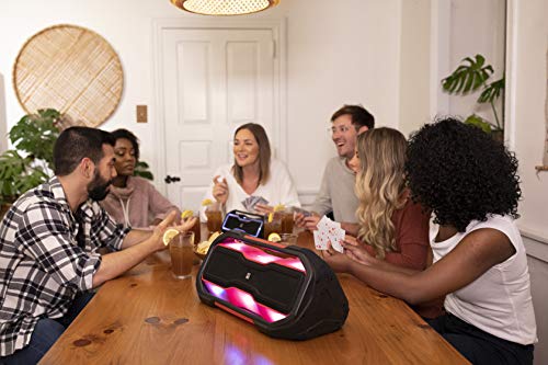 Altec Lansing ROCKBOX XL Wireless Bluetooth Speaker, Portable Waterproof Speaker with 20 Hour Playtime and 5 Illuminating LED Light Modes, Floating Wireless Speaker for Indoors and Outdoors