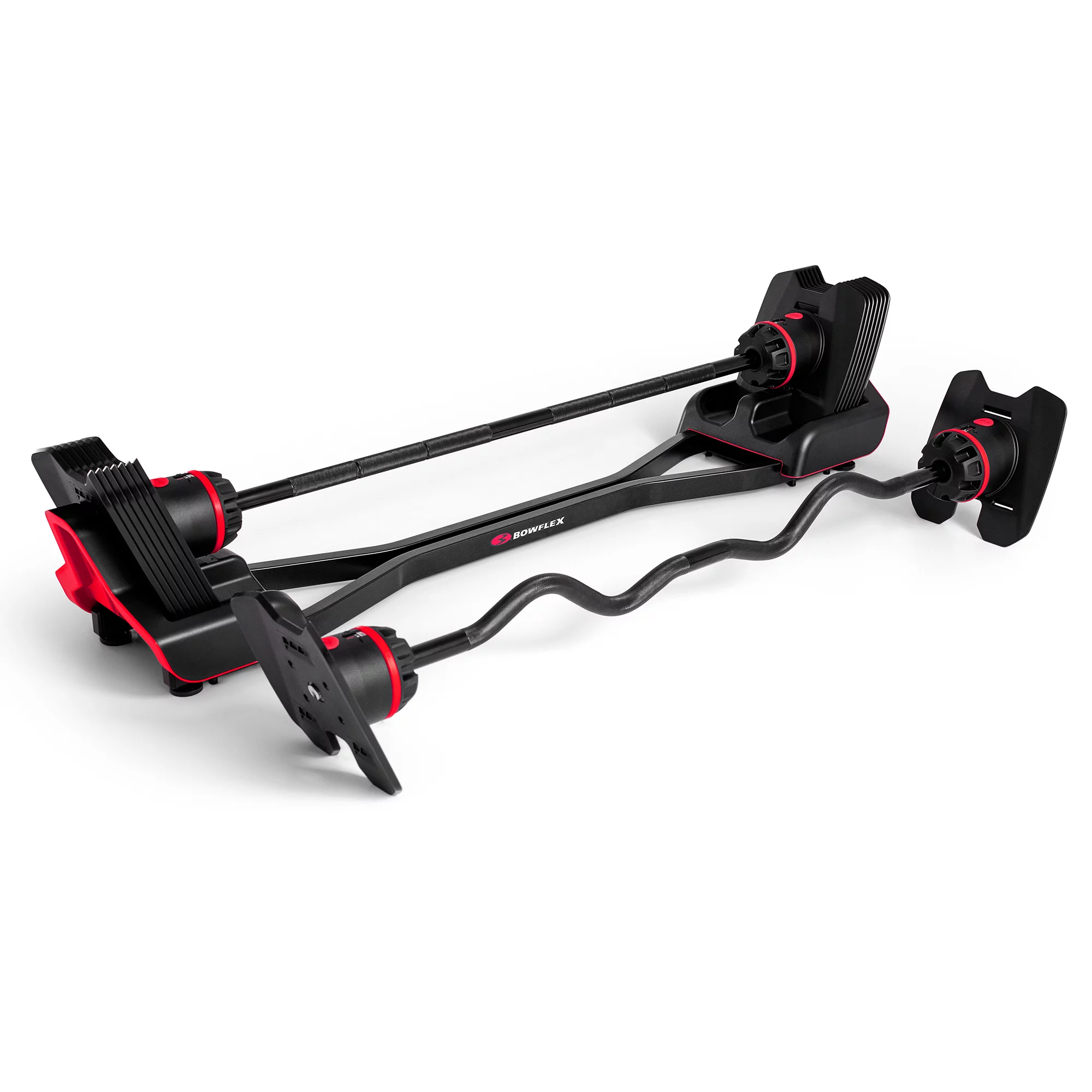 Bowflex SelectTech 2080 Barbell Curl Bar Extra Weight Plate Upgrade Accessory