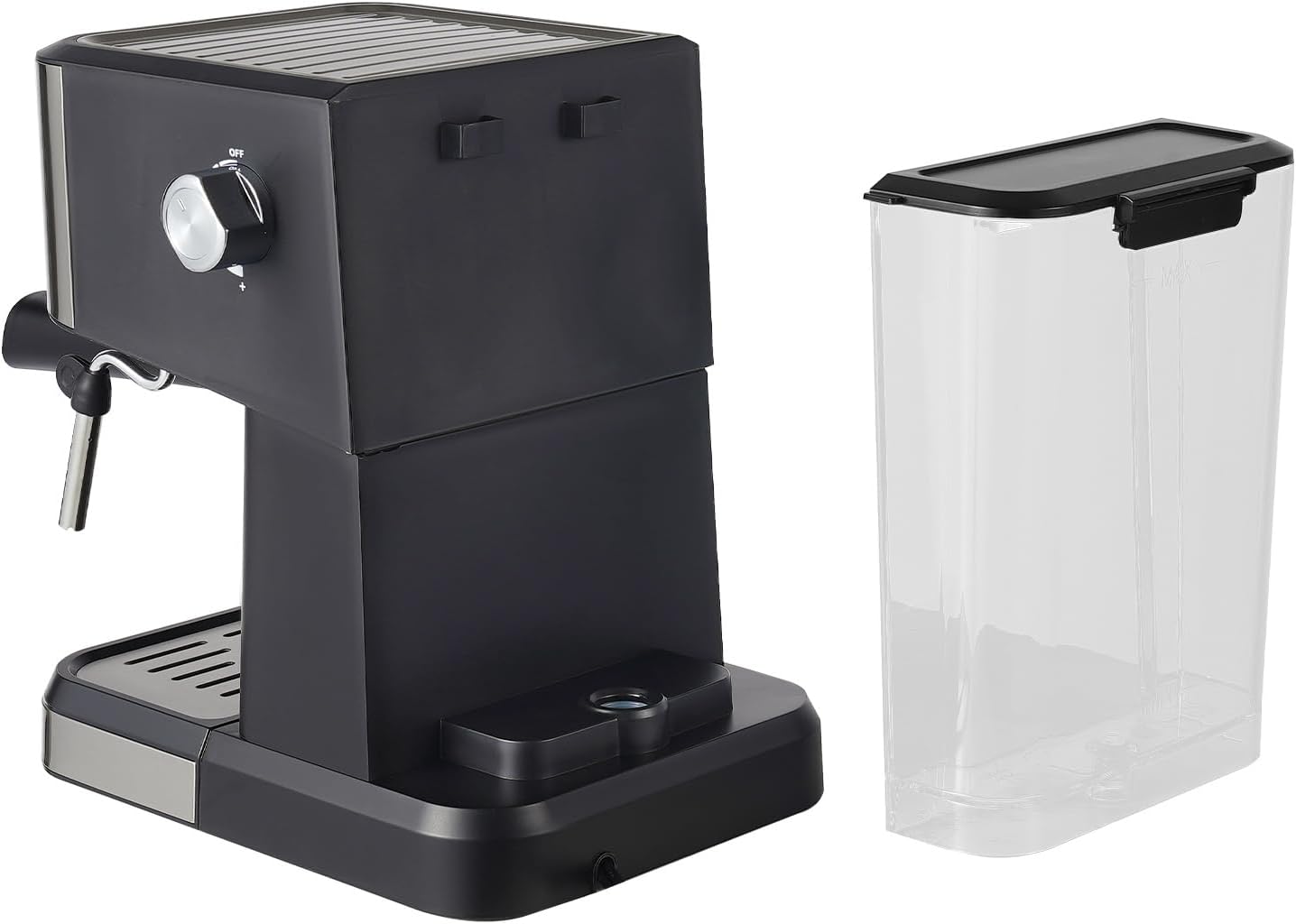 Coffee Espresso Machine, 20 Bar Semi-Automatic Espresso Machine with Milk Frother Steam Wand, Coffee Maker for Cappuccino, Latte, Espresso Machines for Home, 50oz Removable Water Tank