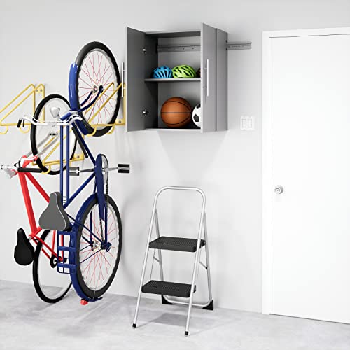 Prepac HangUps Upper Storage Cabinet - Elegant and Spacious Wall Cabinets to Maximize Your Storage, 36" Size, Classic White Finish