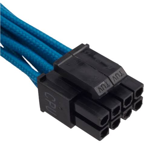 Corsair CP-8920168 Premium Individually Sleeved EPS12V/ATX12V Cables, Blue