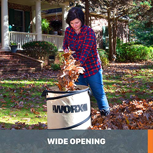 WORX WG430 13 Amp Foldable Bladeless Electric Leaf Mulcher