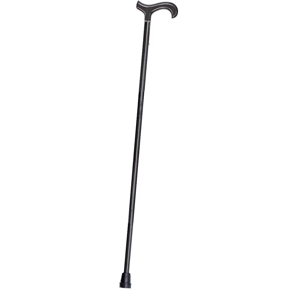 Mesh Carbon Black Standard Walking Cane