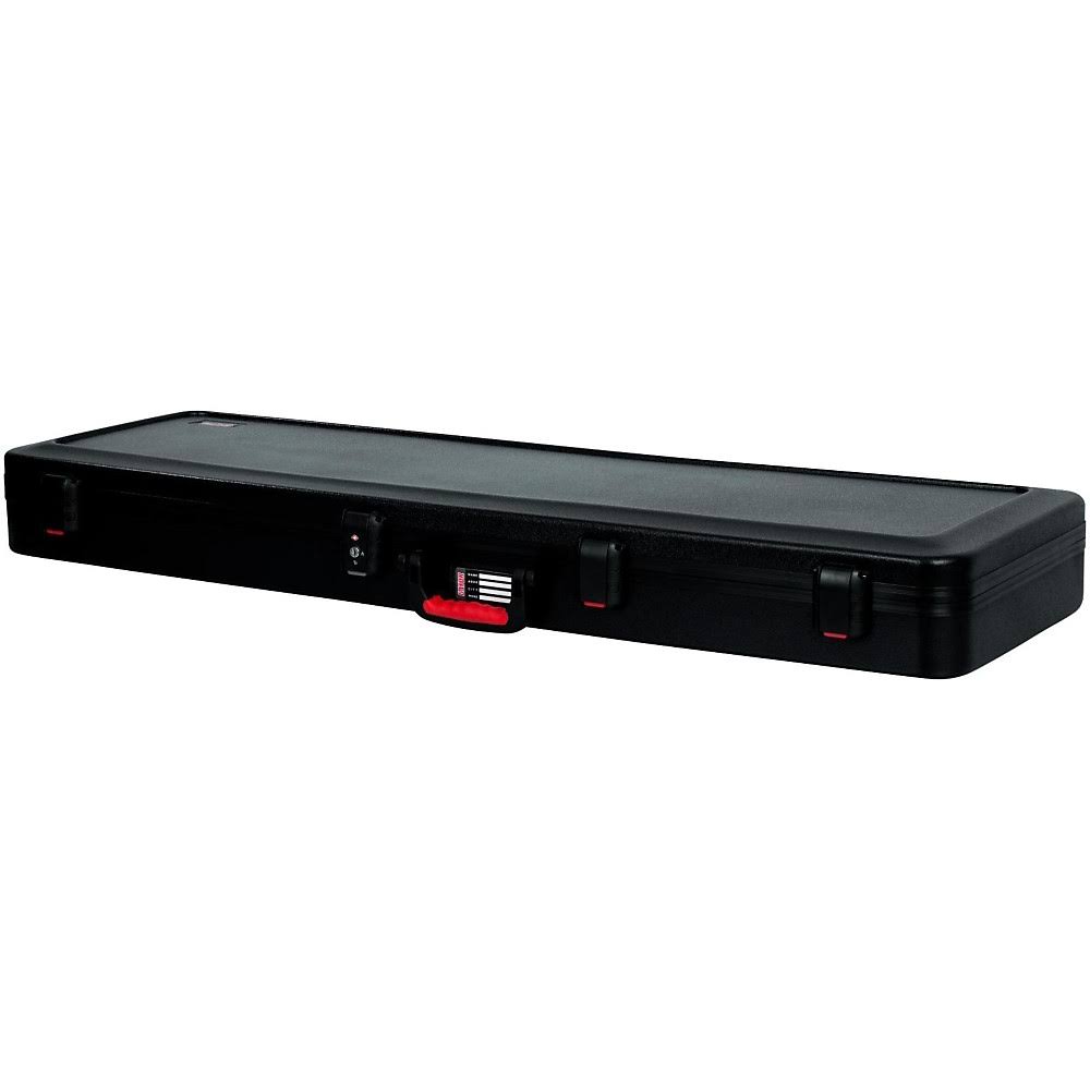 Gator Flight Pro TSA Series ATA Molded Bass Guitar Case Black Red