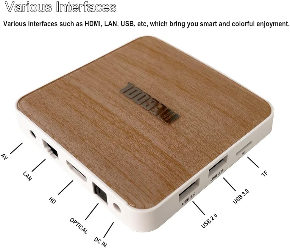 KM6 Deluxe ATV Android 10.0 Amlogic S905X4 AndroidTV 10.0 2.4G/5GHz Dual WiFi 6 1000M LAN 4GB 64GB 4K HDR H.265 BT4.2 USB3.0 Media Player Compatible Google