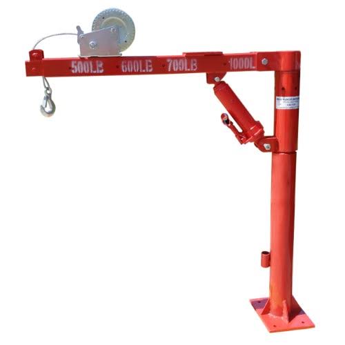 Hiltex 1.5 Ton Cherry Picker Truck Type with Winch Crane Hoist 1000 lb Lift 20669