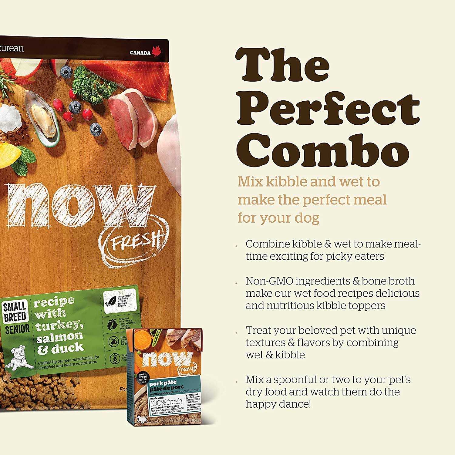 Now Fresh Grain-Free Senior Dry Dog Food - Pet Supplies online store