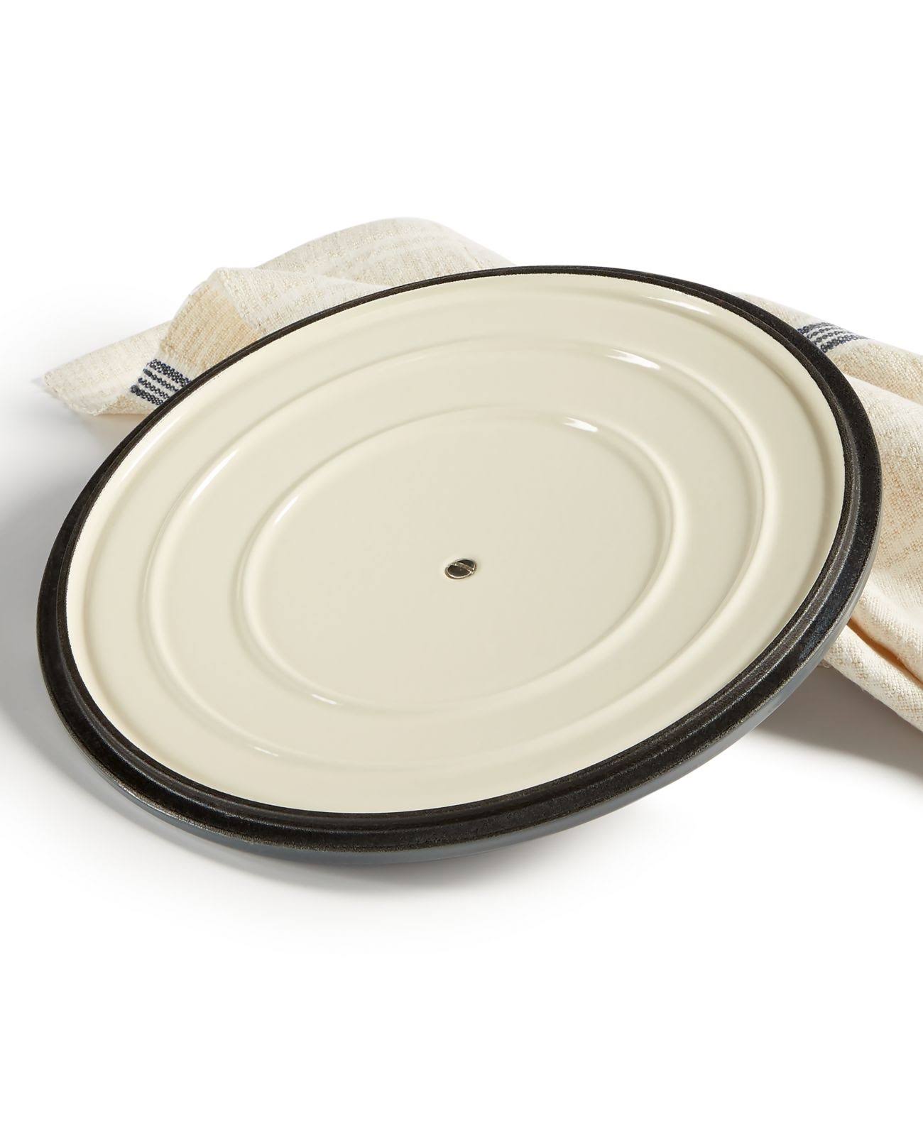 Martha Stewart Collection Enameled Cast Iron Round 6-Qt. Dutch Oven