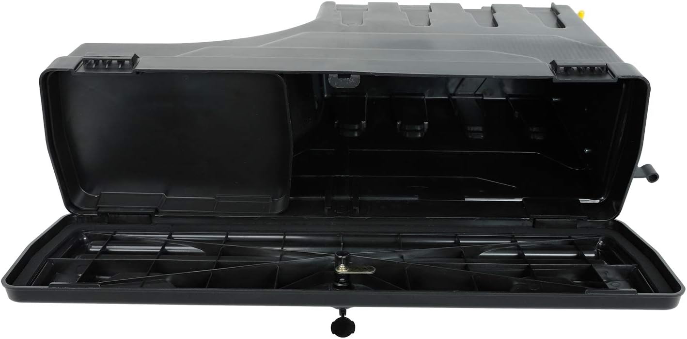 LucaSng Truck Bed Storage Box Tool Box Compatible with Tacoma 2005-2019 Rear Left Driver Side Lockable Storage Box Replaces SC401D