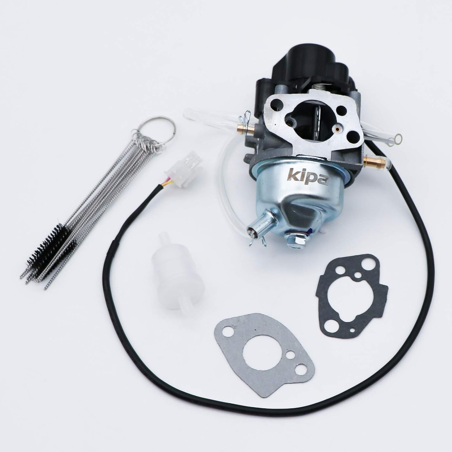 kipa Carburetor for EU3000i 2000i EU3000is Generator, Replace OEM Part Number 16100-ZL0-D66 16100-Z0V-D12, with Mounting Gasket & Carbon Dirt Jet Cleaner Tool Kit Pack of 2