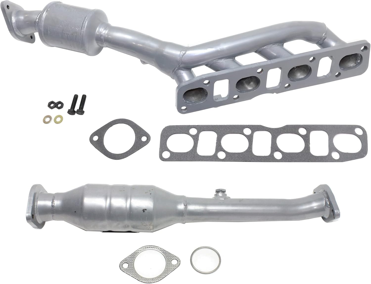 Garage-Pro Catalytic Converter Set of 2 Compatible with 2004-2014 Nissan Titan, Fits 2008-2012 Nissan Pathfinder, Fits 2005-2015 Nissan Armada Front and Rear, Passenger Side