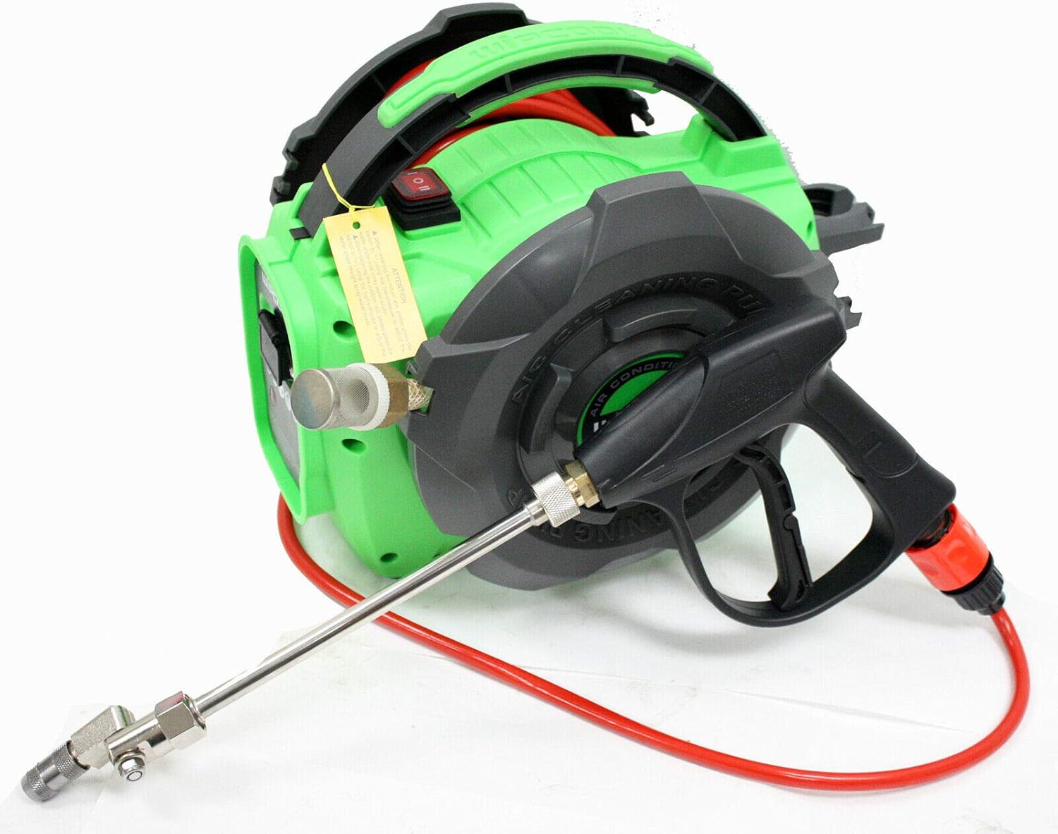 AC HVAC Coil Cleaning System Automotive Pressure Washer Machine 145 PSI w/Hose, Jikkolumlukka