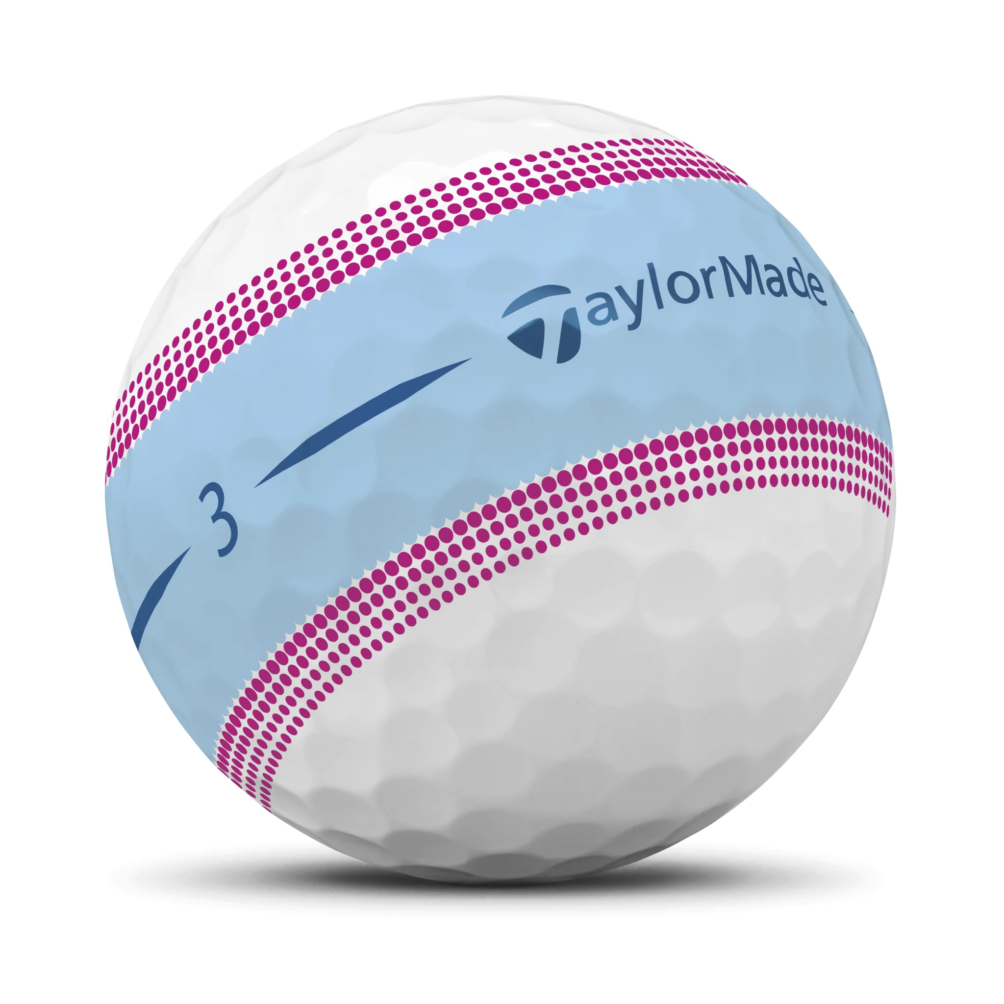 TaylorMade Tour Response Stripe Golf Balls, 12 Pack, White