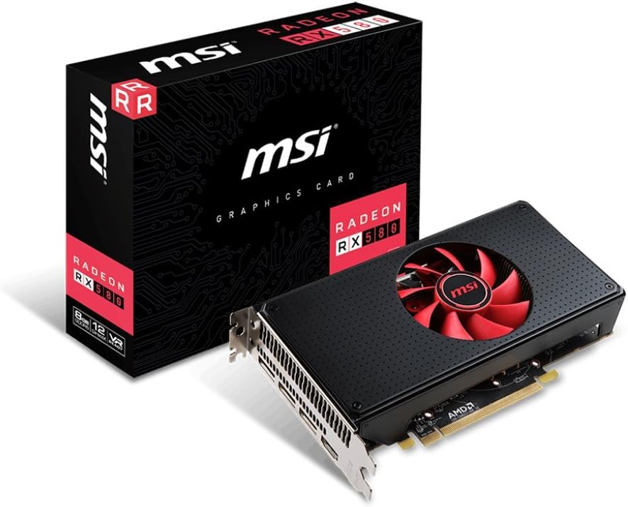 MSI Gaming Radeon RX 580 256-bit 4GB GDRR5 DirectX 12 VR Ready CFX Graphcis Card (RX 580 GAMING X 4G)