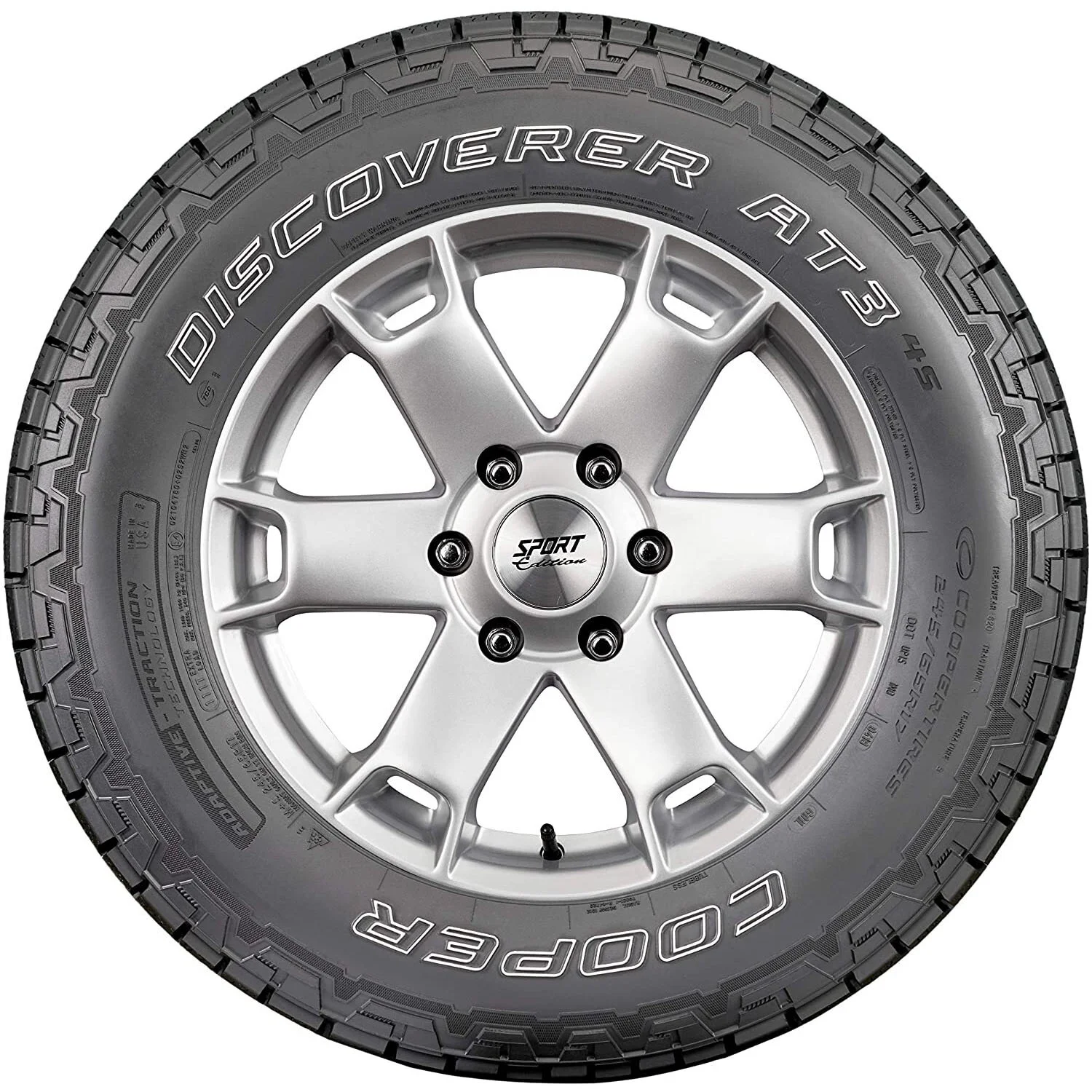 Set of 4 Cooper Discoverer A/T3 4S 235/70R16 106T Tires