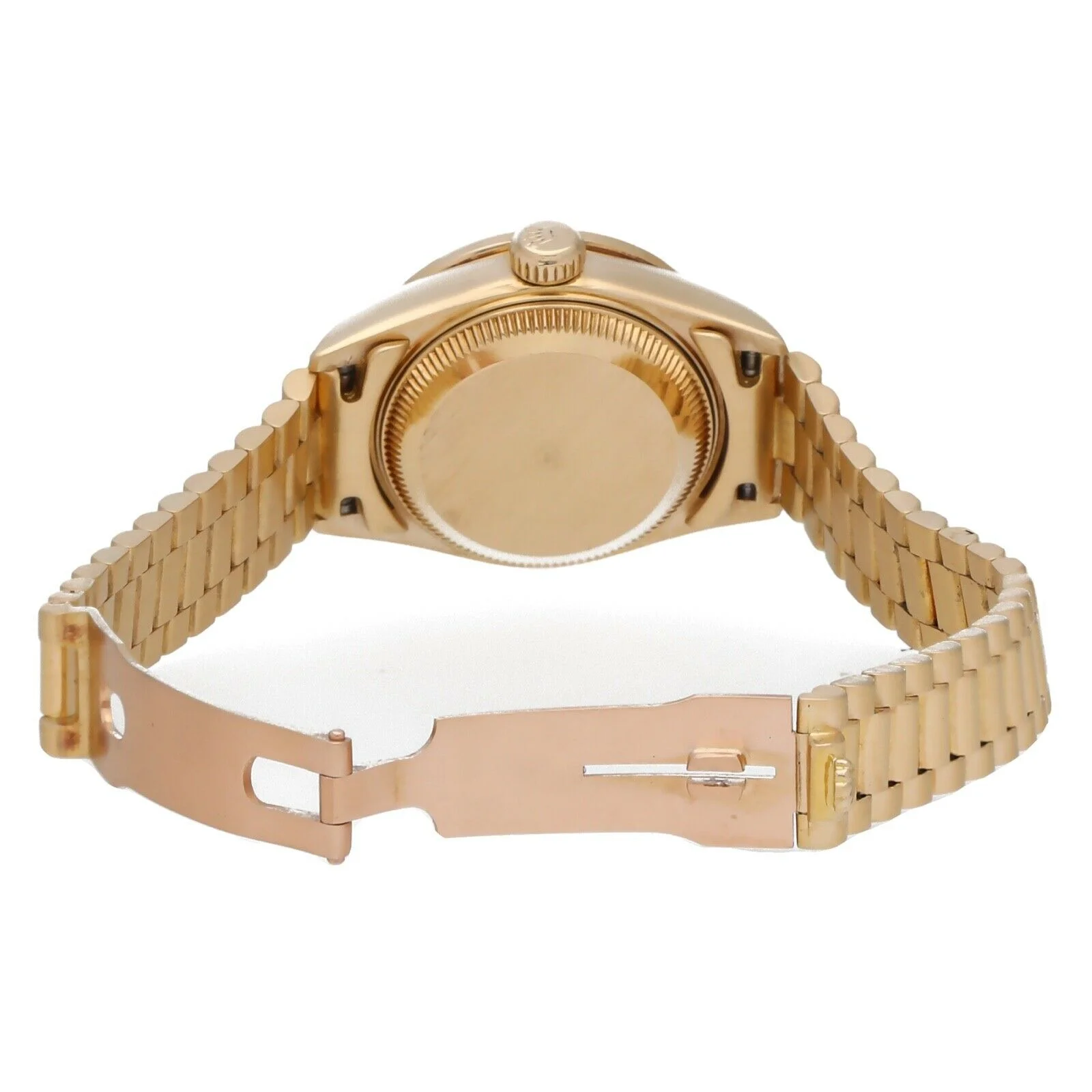 Rolex 69178 Datejust 18k Yellow Gold Diamonds Pink MOP Automatic Ladies Watch