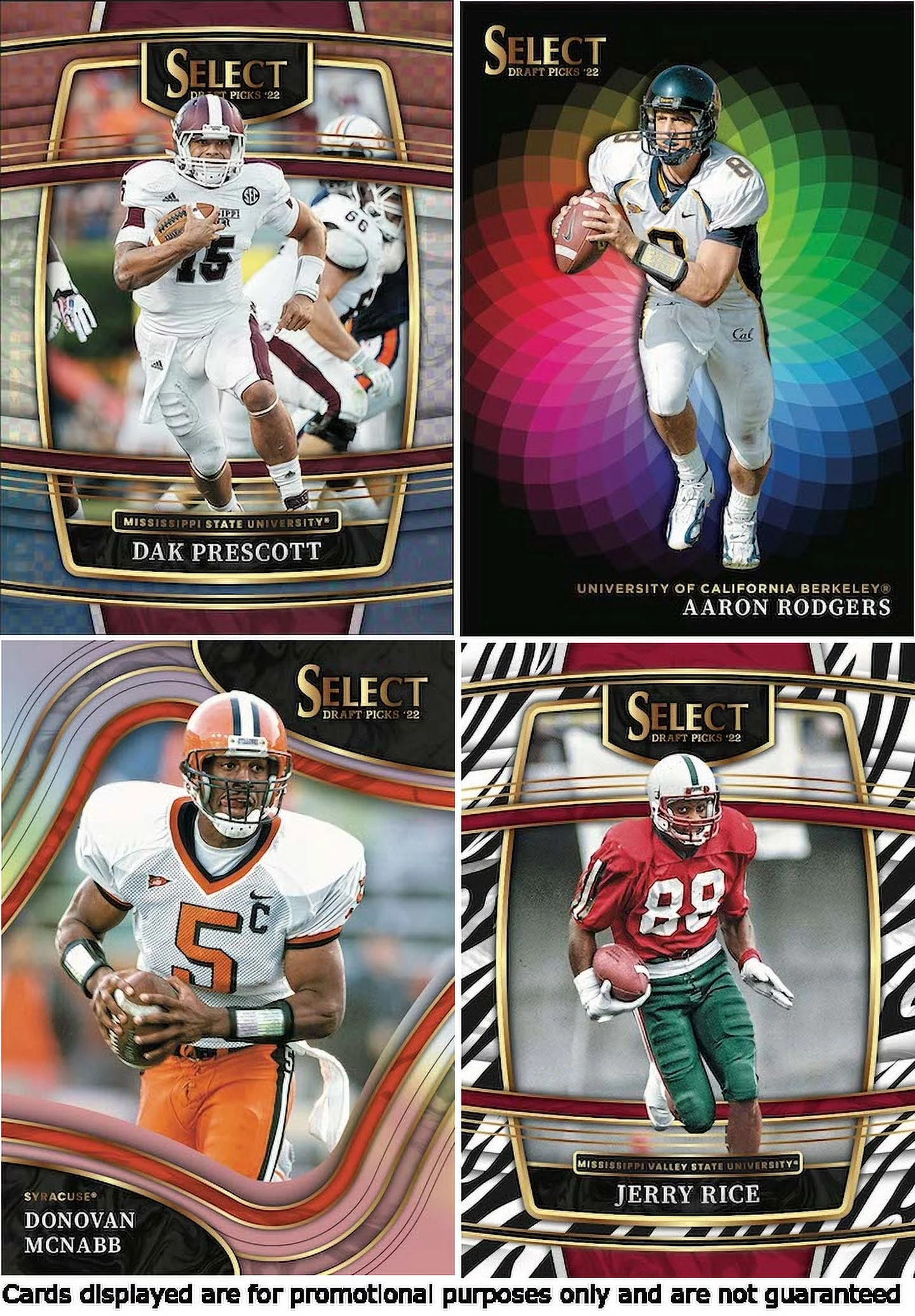 2022 Panini Select NFL Football Draft Picks Mega Box Trading Cards Purple Lazer Prizms