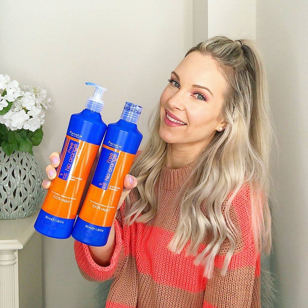Fanola Free No Orange Vegan Shampoo or Mask, Mask, 1000 ml | SalonGuys