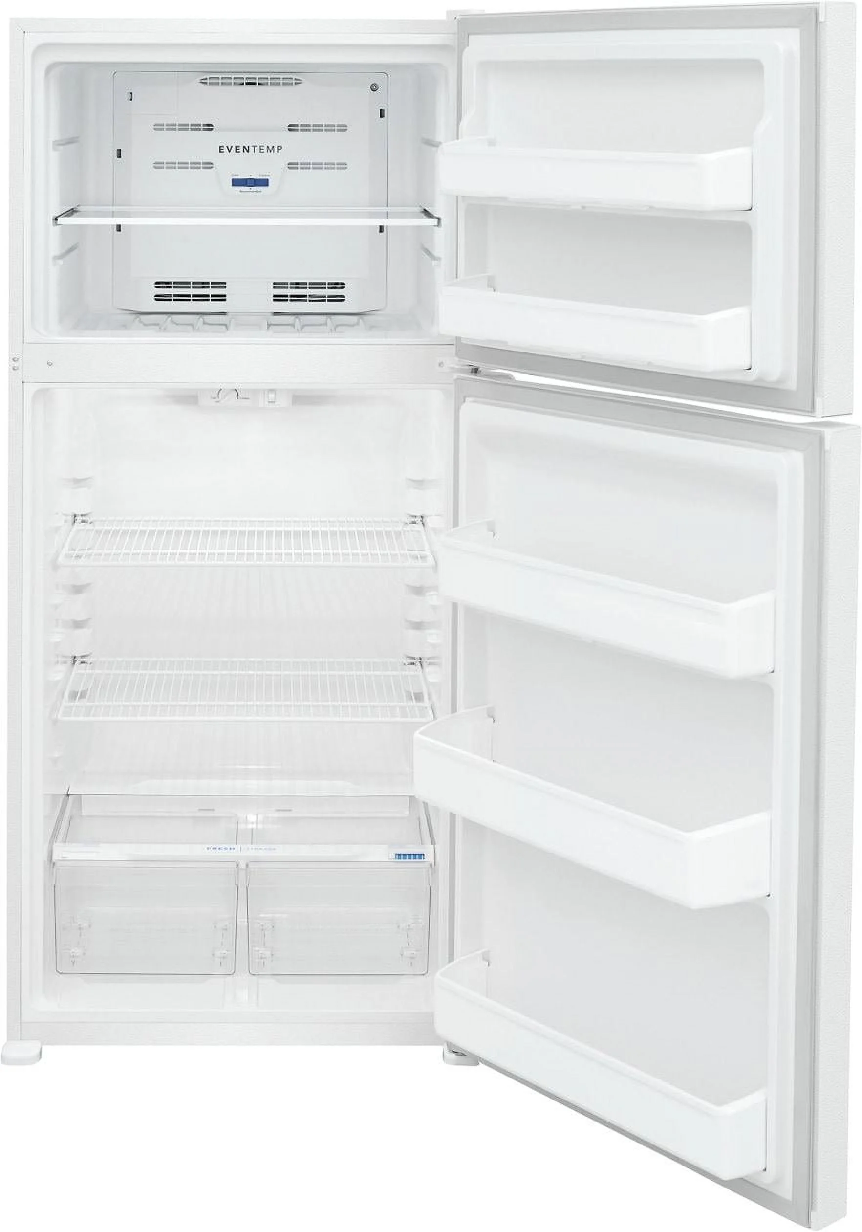 FRIGIDAIRE FFTR1814WW  TOP FREEZER FREESTANDING REFRIGERATOR Black
