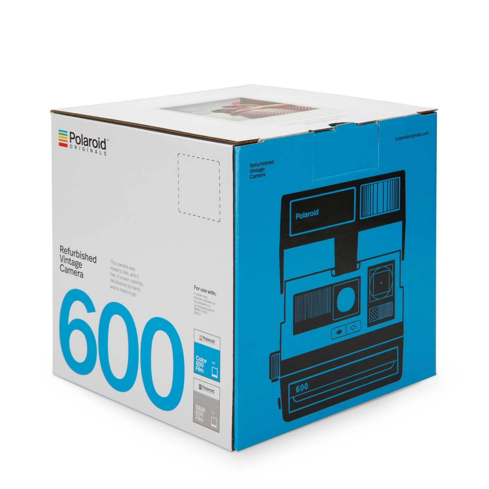 Polaroid Originals 600 Camera - Black Flash