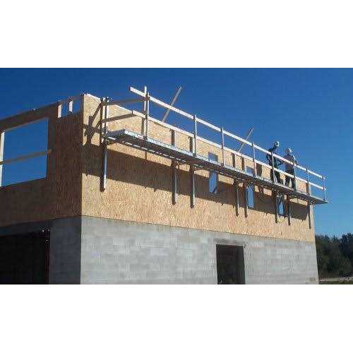 WallWalkers Hanging Scaffold 6' with Guard-rail Posts - Shop Hardware Tools Online Store