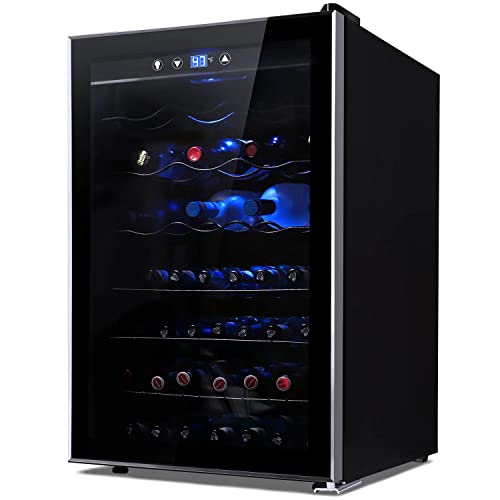 WATOOR Wine Cooler and Beverage Refrigerator