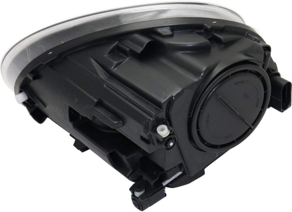 For Volkswagen Beetle Headlight Assembly 2012 13 14 15 16 2017 Pair Driver and Passenger Side Halogen CAPA Certified