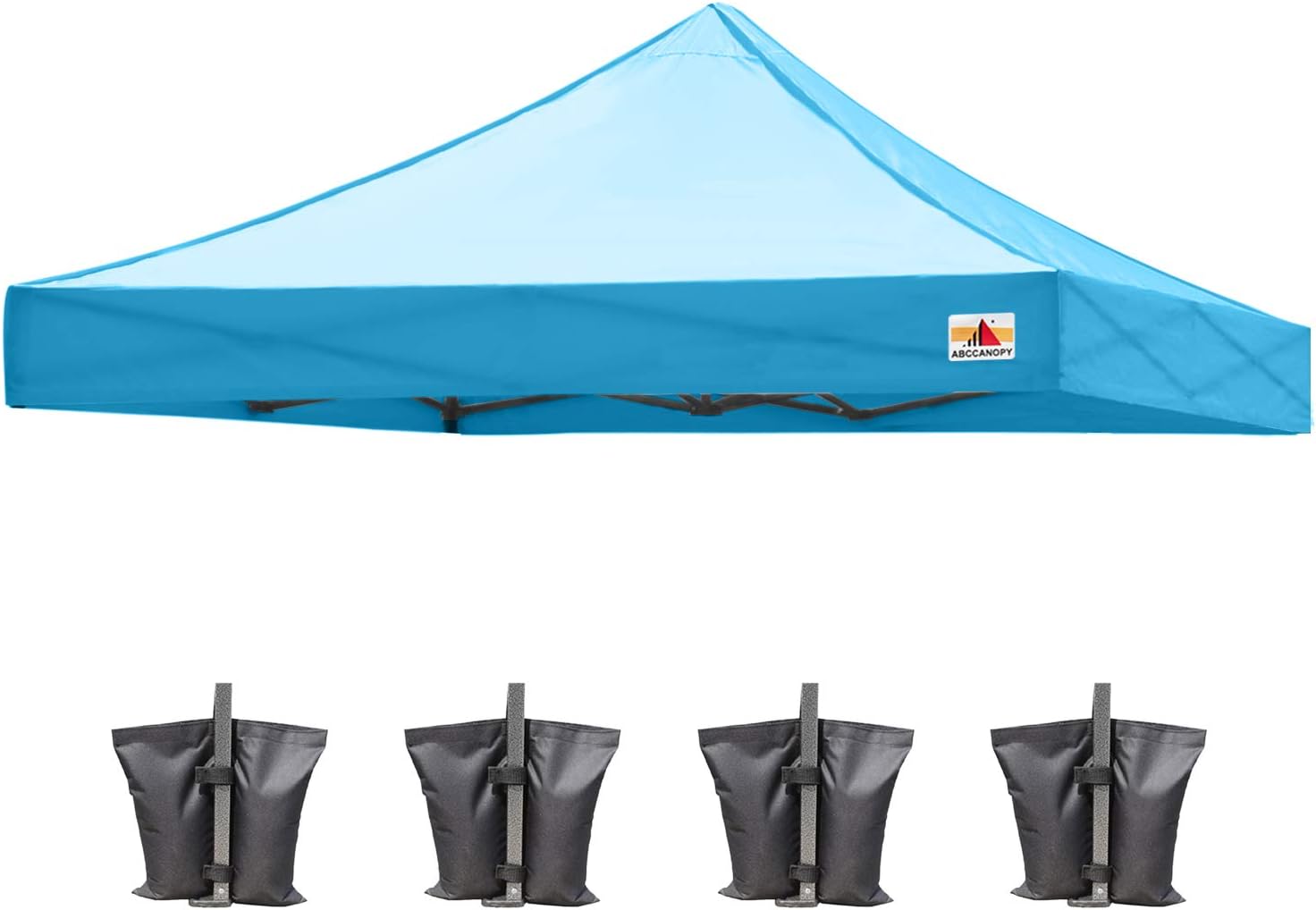 ABCCANOPY Replacement Canopy Top for Pop Up Canopy Tent (10x10, White)