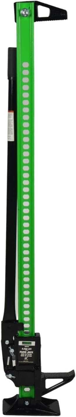 American Lifting 48-Inch Farm Jack - Heavy Duty Offroad with 3 Ton (6,000 Lbs) Capacity and Ratcheting Design - High Lift Jacks for Tractor Truck Jeep SUV Off-Road UTV and ATV,AR5048