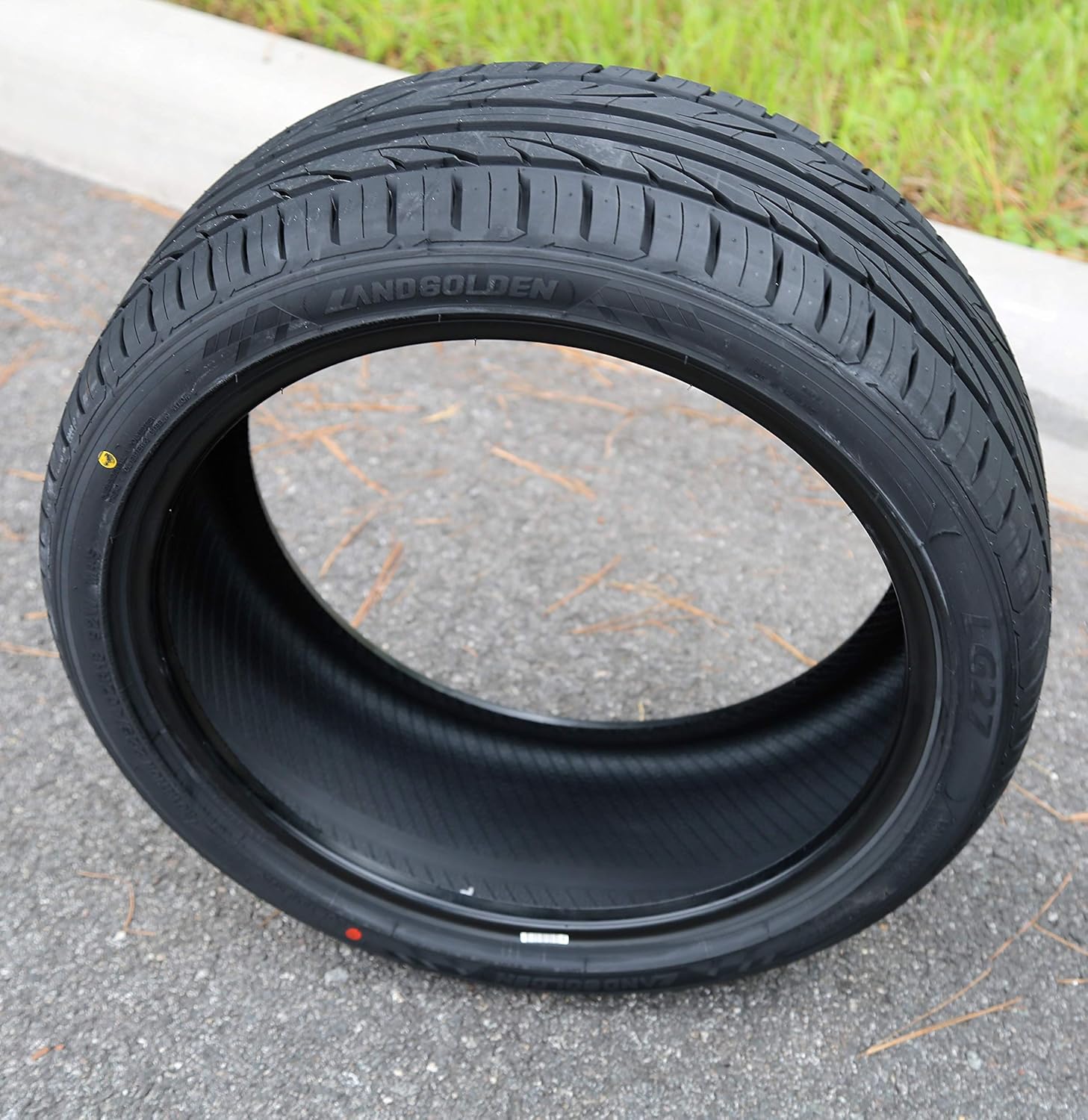 Landgolden LG27 All-Season High Performance Radial Tire-245/50R18 245/50ZR18 245/50/18 245/50-18 100W Load Range SL 4-Ply BSW Black Side Wall