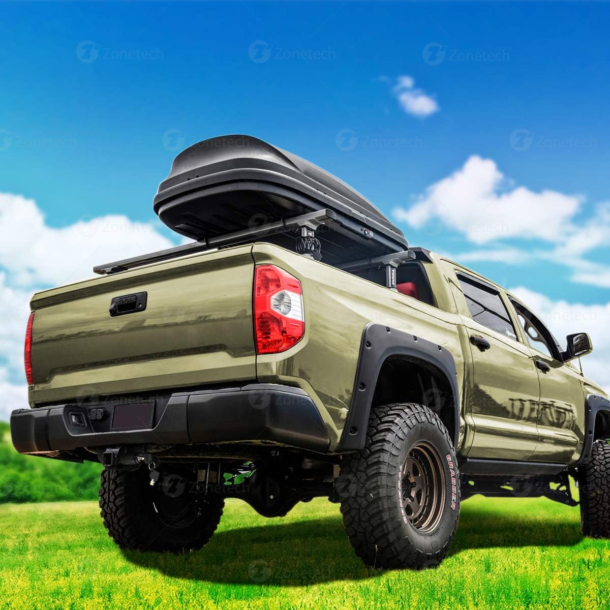 Zone Tech Trailer Hitch Receiver Lock - Premium Quality Anti-Theft 5/8 Pin for Class III IV 2 and 2-1/2 Receiver with Rubber Cap - Durable Metal Weatherproof Receiver-for Tow Trailer, Car, Boat