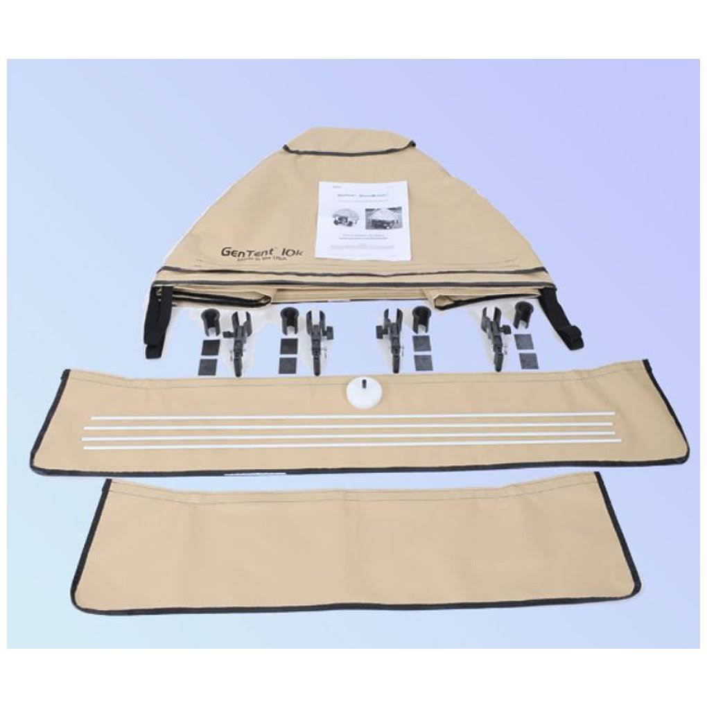 GenTent GT10KB4UTB Tanlight Canopy Generator Cover for Portable Generators